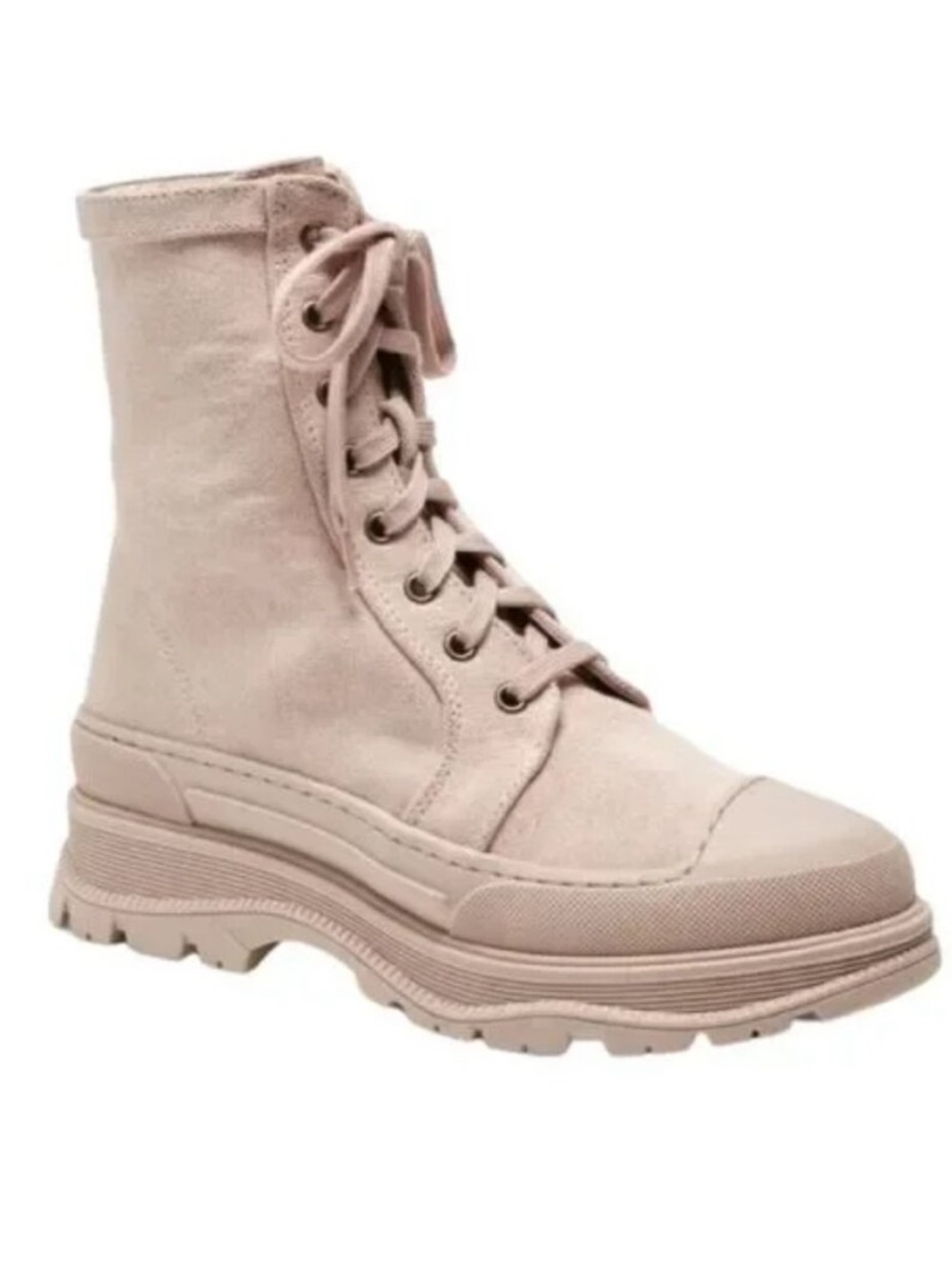 Free People Canvas Combat Boot